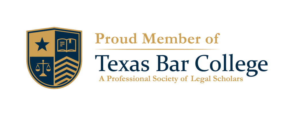 Texas Bar College award badge