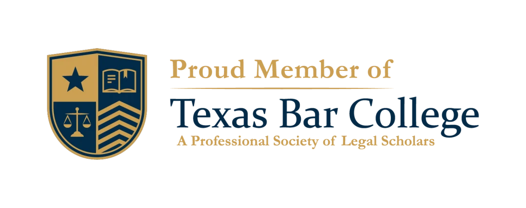 Texas Bar College award badge